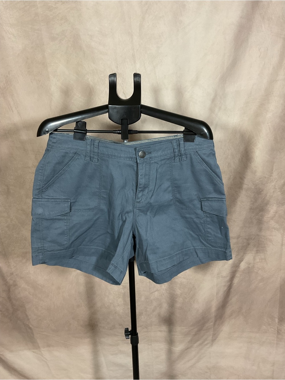 Natural Reflections Slate Blue Cargo Shorts